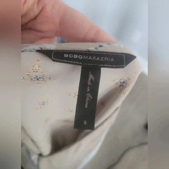 BCBGMaxAzria | Kyndal Dramatic High-Low Asymmetrical Tapestry Dress Size Small - Picture 14 of 14